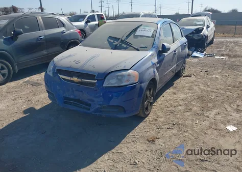 2008 Chevrolet Aveo Ls из США, поврежденный, VIN KL1TD56618B179229